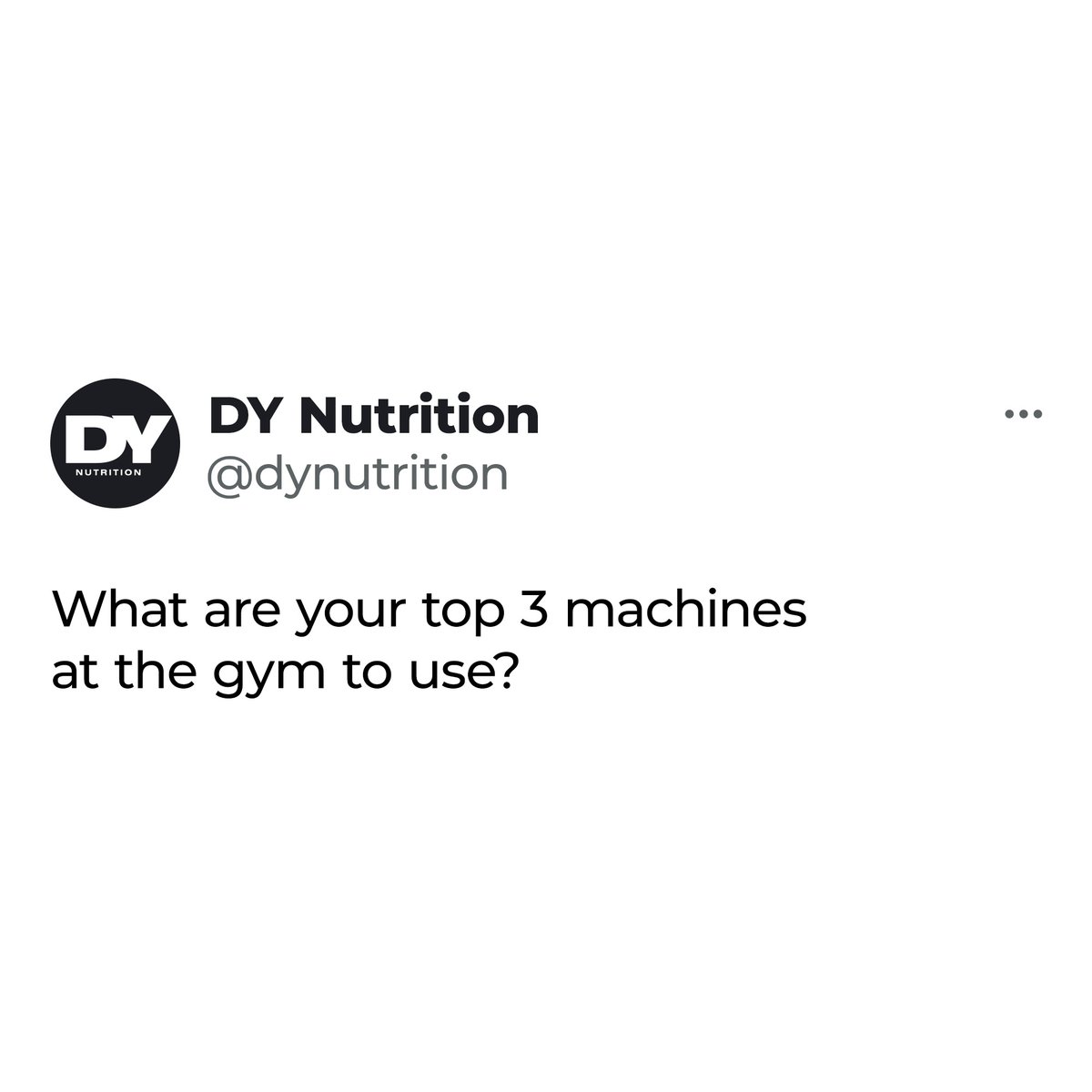 DY Nutrition tweet media