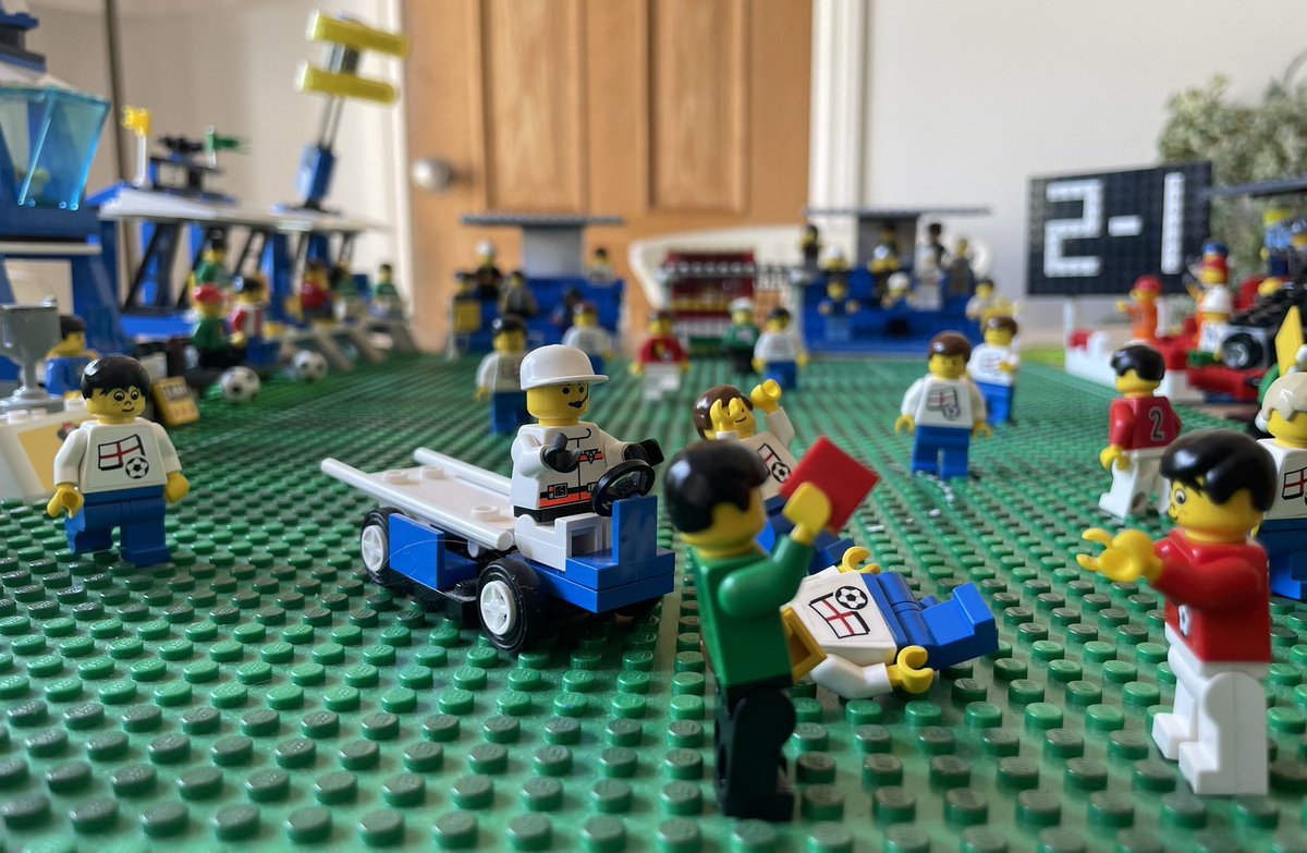 KESLowerSchool's tweet photo. One big event is just the right time to launch another! BricKES 2 - our own Lego® fundraising event- takes place Sunday January 19th 2025! Save the date! 

Centrepiece in progress-pitch and stands from 1998/2000 and a few MOCs!

Let’s hope the score is correct and in our favour! https://t.co/ewWh3YC0i8