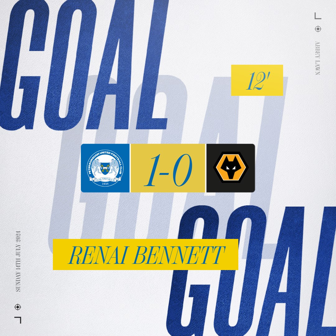 12'- GOOOALLLL!!! Lawlor's corner is headed in at the far post by Bennett!

#pufc | 🎩 1-0 🐺