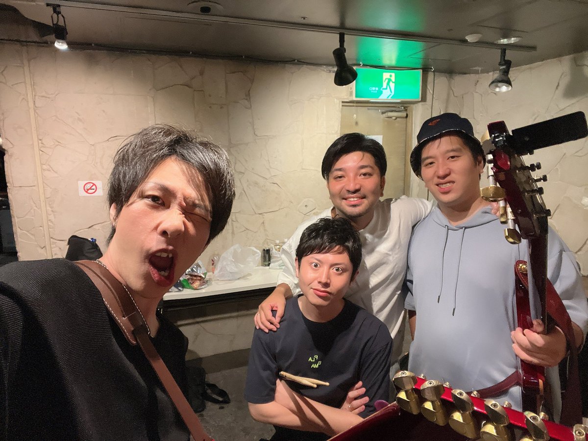 王子basement monster 
HOT ROCKING NIGHTご来場ありがとうございました✨
やり切りました！
次回は11/29主催ライブです！
（@渋谷予定）