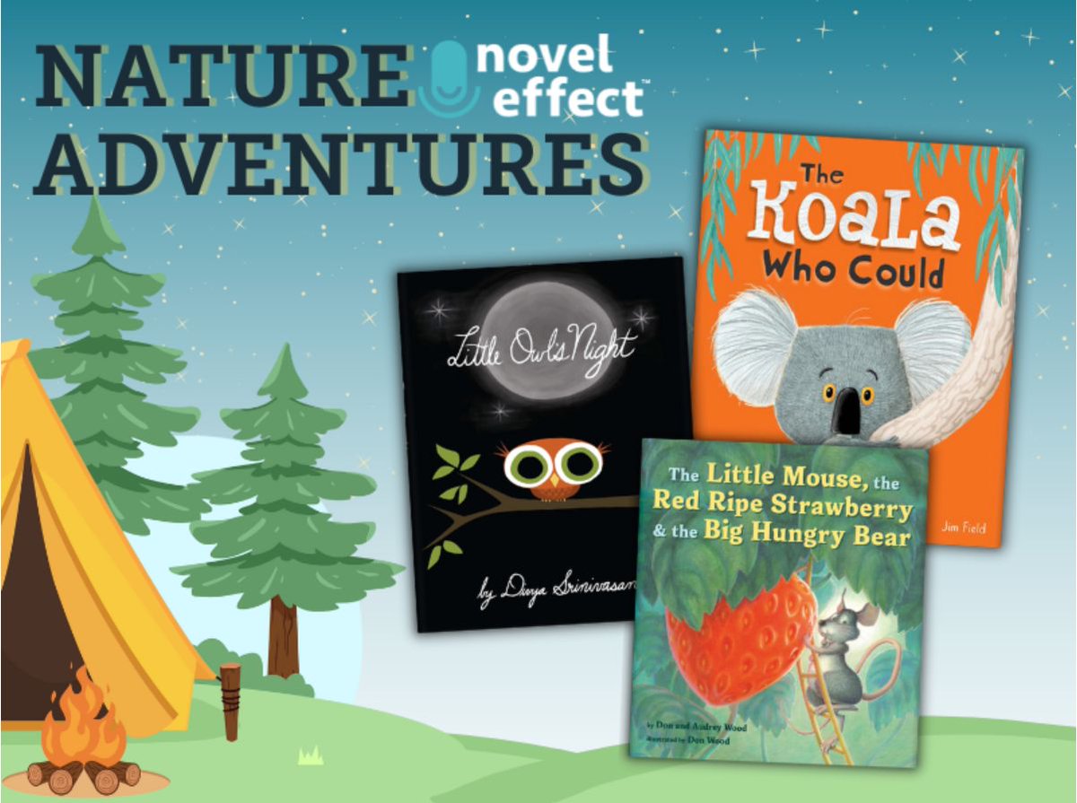 Branch out this summer with tales and soundscapes that are truly unbe-leaf-able! Check out our whole nature collection with your trail-blazing reader this summer: buff.ly/3LgjP36