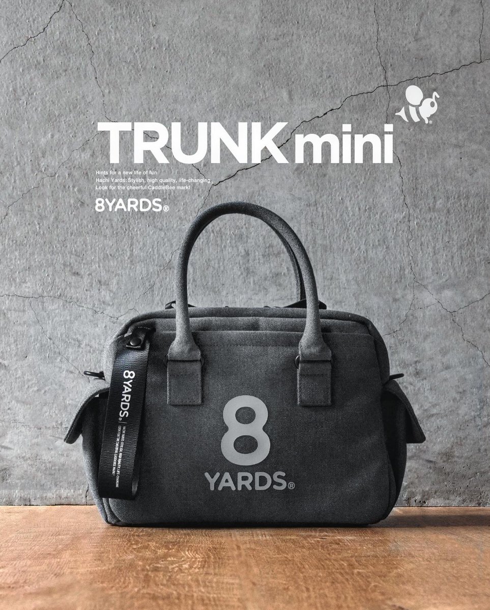 8YARDS】ミニバッグ TRUNK mini 8yards ボストンバッグTRUNK