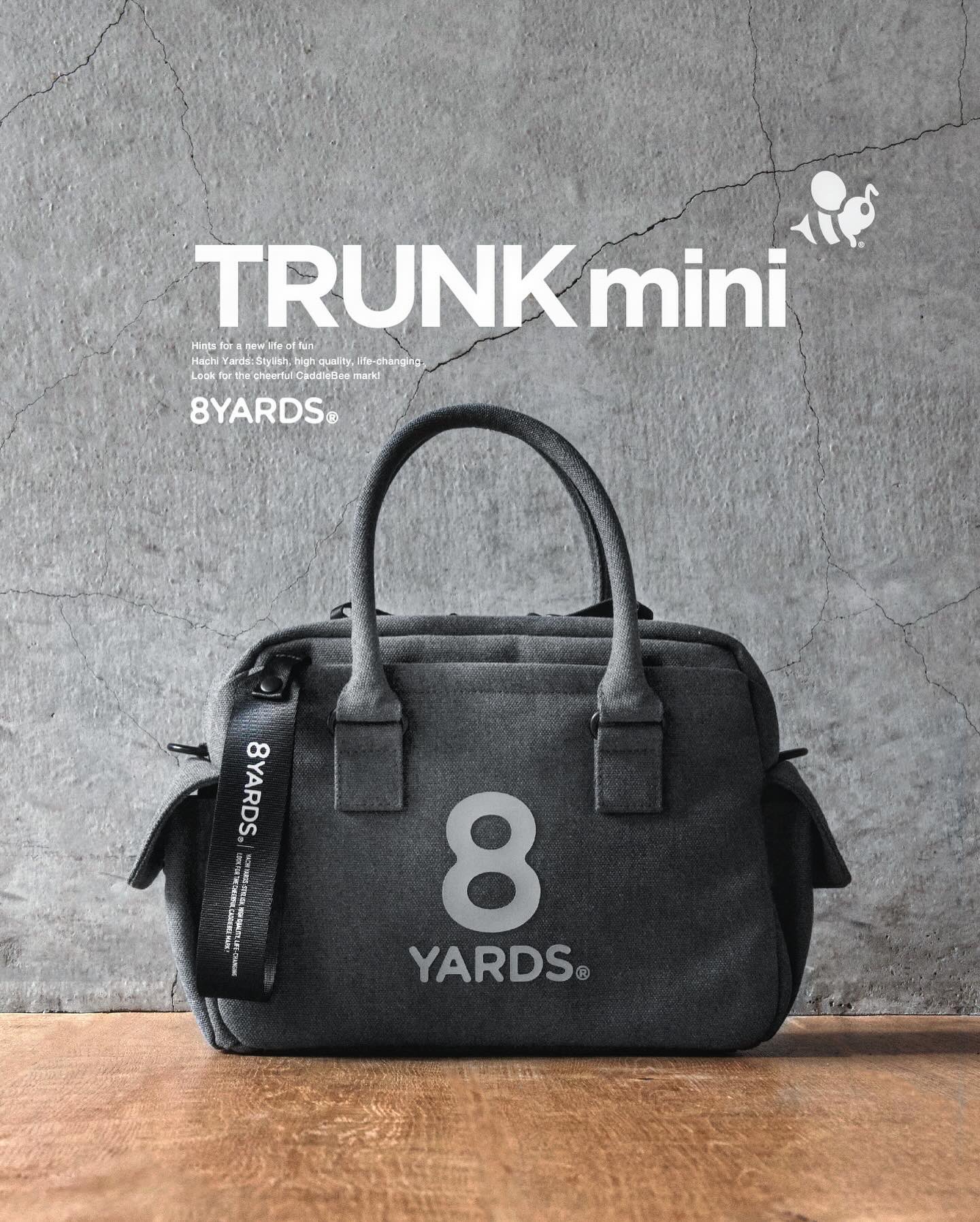 8yards ハチヤーズ　ボストンバッグ　TRUNK 8YARDS / TRUNK | Black