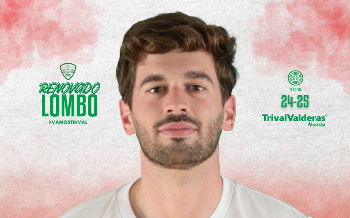 🆕🔝 ¡RENOVACIÓN!

Lombo ( <a href="/lombo_13/">Lombo</a> )  renueva con el <a href="/trivalvalderas/">C.F TrivalValderas Alcorcón</a>  para la temporada 2024/2025 🧤🔝

Segunda temporada bajo los palos de La Canaleja, no podemos estar más contentos 🌟

🔝P-O-R-T-E-R-A-Z-O🔝

🔗trivalvalderas.com/es/news/%F0%9F… 

#VamosTrival