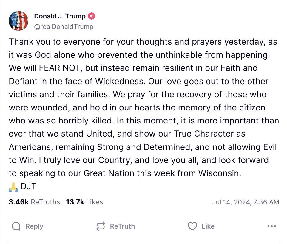 JDVance's tweet photo. Courageous, United, and Defiant. This is leadership. https://t.co/LBrdK8WpCR