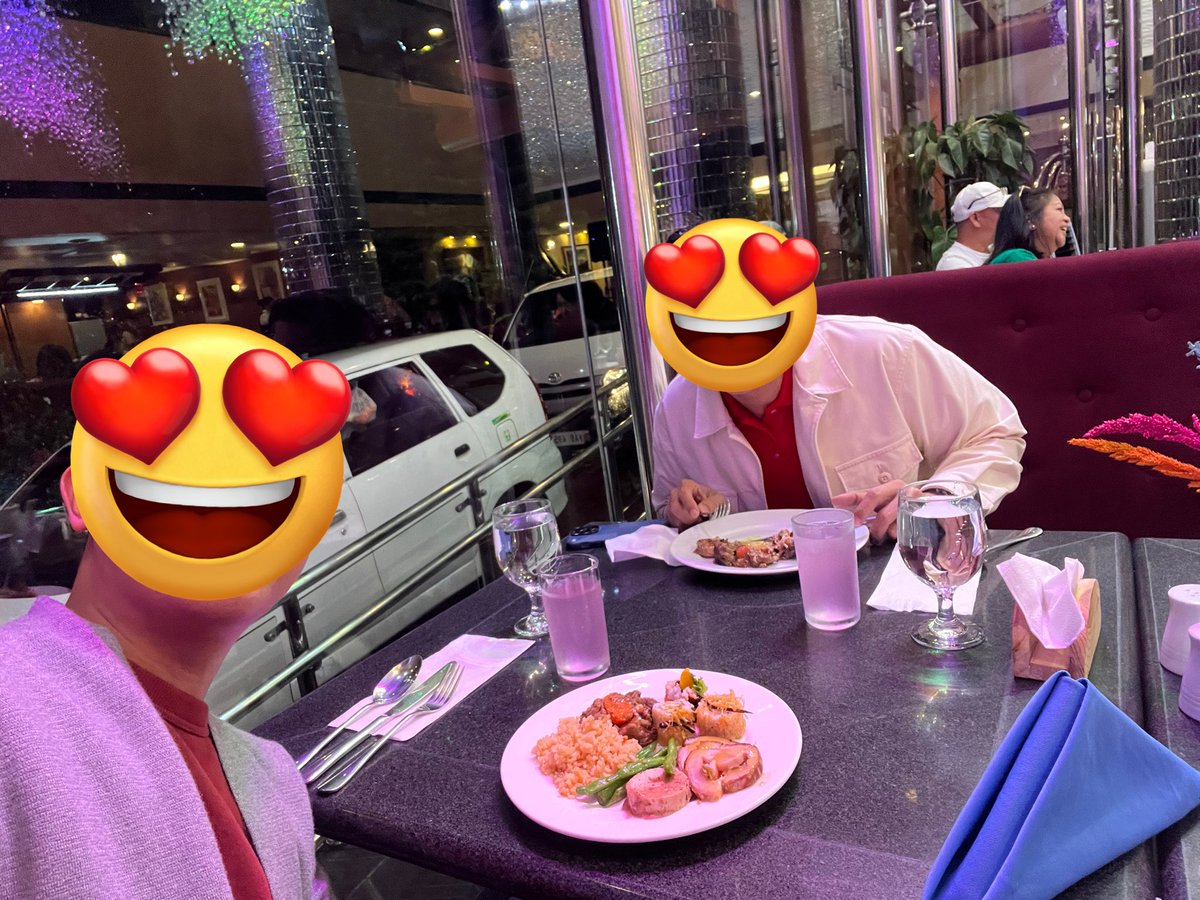 AntiHerox96's tweet photo. Dinner with myBaby Nemnem🫶🏽

#LemonetHotel,#CampJohnHay #alterbaguio #alterelyu #alter https://t.co/8y56M12krf