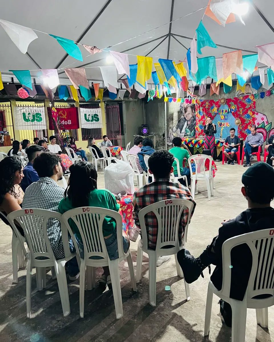 Panthio65's tweet image. Foi incrível o encontro com essa Juventude 

Eu só tenho gratidão pelo convite para participar do congresso Municipal da UJS de Rio Branco, entidade que enraiza a luta da juventude brasileira e que carrega consigo a luta por políticas públicas públicas em todos os sentidos
#ujs