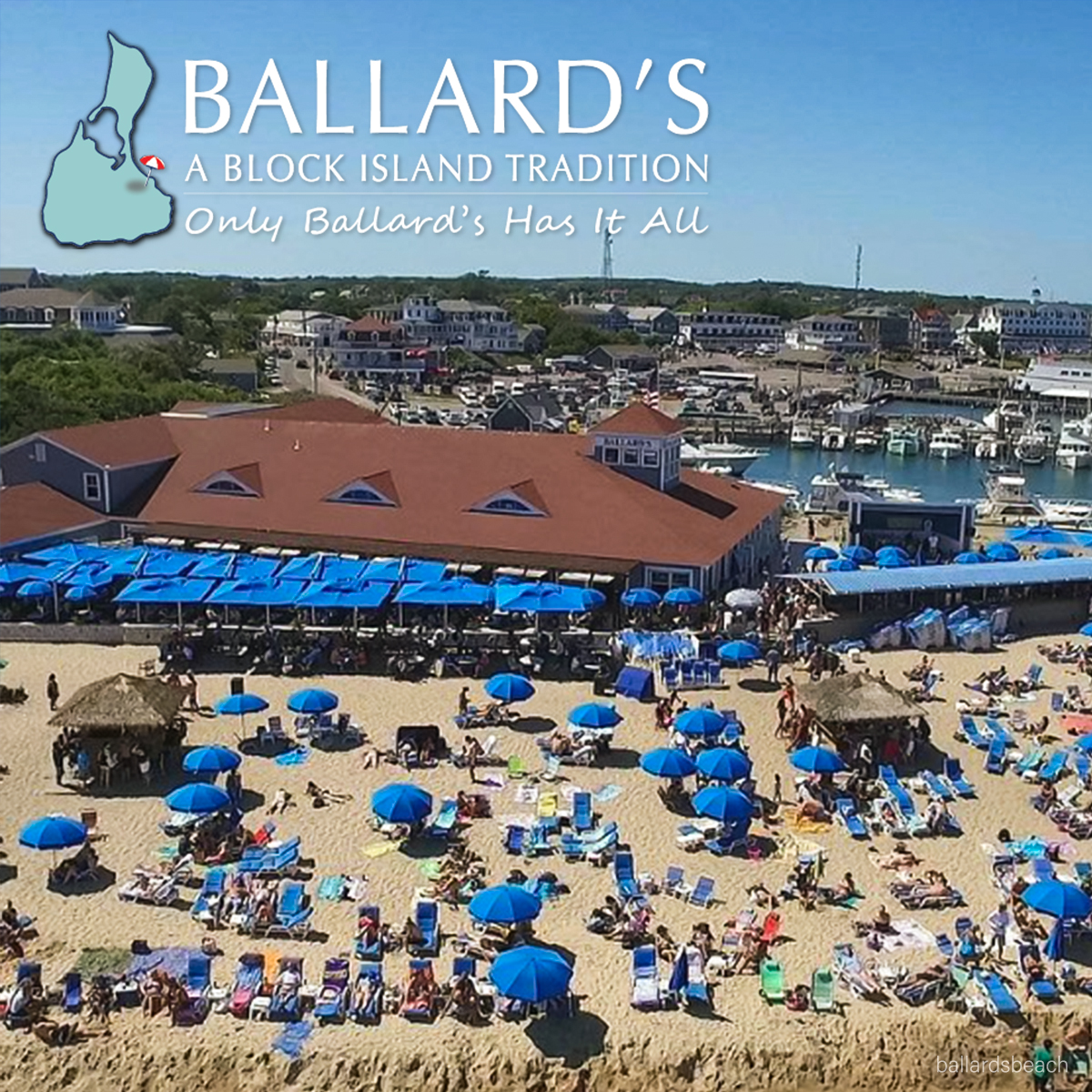 With accommodations, private beach, excellent restaurant, and daily live music, Ballard’s Beach Resort is the premier beach destination on Block Island!

#Sponsored #BallardsBeach #BIF #BlockIsland #SailAway #BlockIslandFerry