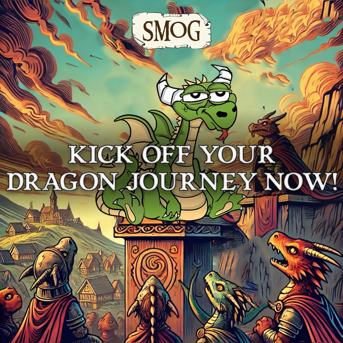 Didn't catch Season 1 of the $SMOG #Airdrop? 🌌

Ready to jump into Season 2? ✨

Unsure where to start? 🧐🛠️

Kick off your #Dragon journey and boost your XP by #Trading $SMOG! ⬇️🌟

bit.ly/BuySmog

#SmogSwap #TradeSmog #Solana #Binance