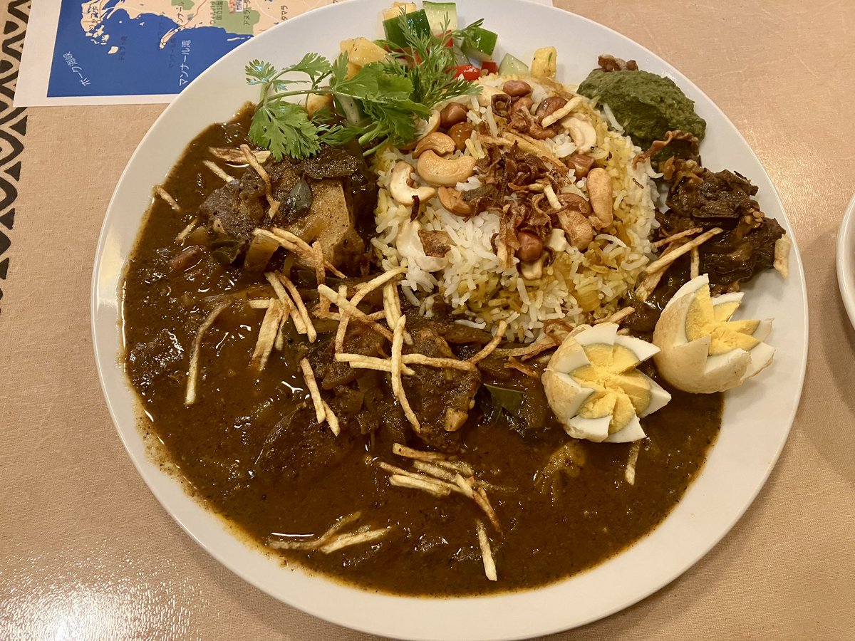 yasukoimamura15's tweet photo. #ラサハラ #スリランカ #スリランカ料理 #東三国 #ビリヤニ #マトン #ロティ
#RASAHARA #大阪 #人気店 https://t.co/GXqBiMxuzs