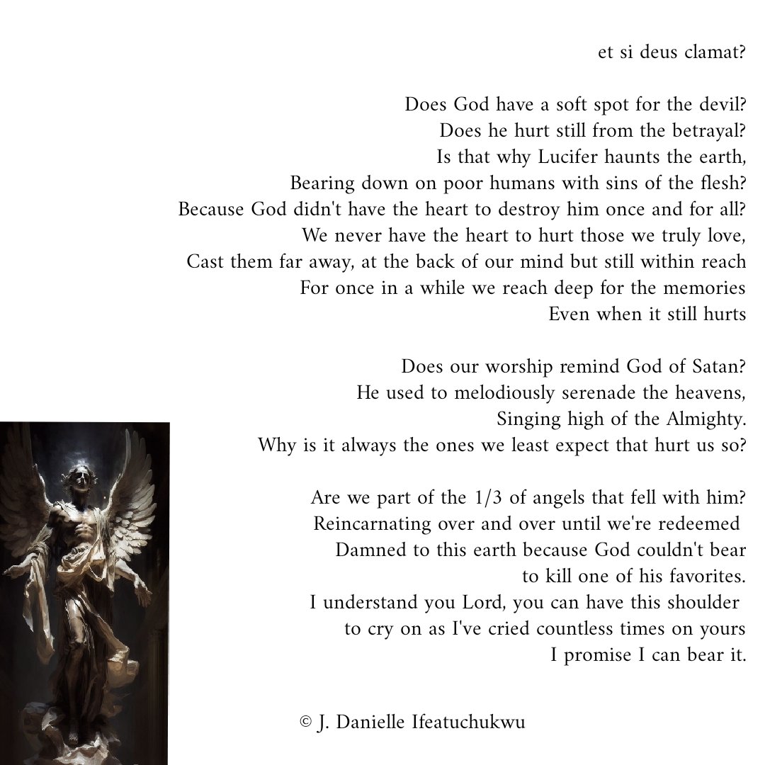 Day 1 of posting some of my poetry pieces here. 

If anyone knows an active writing community on X, kindly let me know 🥹. ❤️❤️