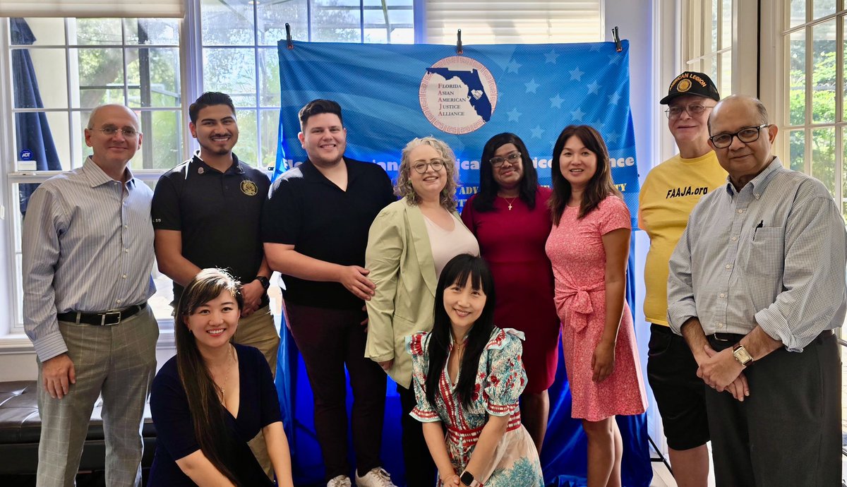 FAAJAFlorida's tweet photo. FAAJA successfully concluded its second-year youth debate and public speaking summer camp with the support of our youth leaders Frances Yong and Aidan Liu. The fundraising party for State Rep Rita Harris was a great success, thanks to everyone in supporting our community. https://t.co/mD1wzlzZv6