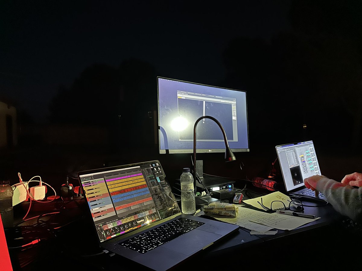 lafabregat's tweet photo. #Astres, dels @PlaymodesStudio, a @eufonic_fest, el dijous 11 de juliol al @obsebre. Quin viatge nocturn!
*el vídeo és de després del xou. https://t.co/pmxQBB1XDe