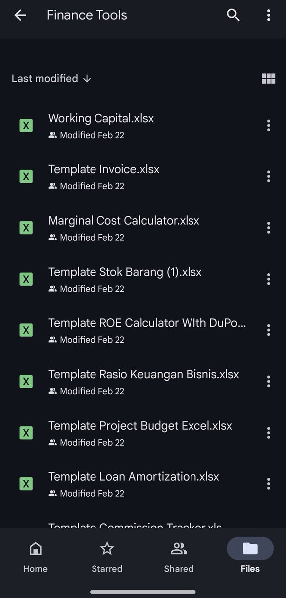 Barangkali ada yang butuh finance tools gratis pake Excel👇
drive.google.com/drive/folders/…