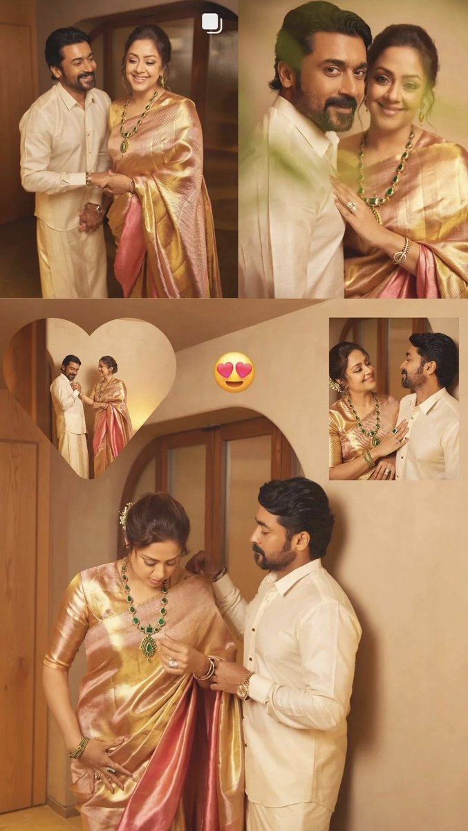 Myslf_vikki's tweet photo. Forever making us believe that true love exist ♥️
@Suriya_offl 
#Suriya #Jyotika https://t.co/HjUOWZtJRX