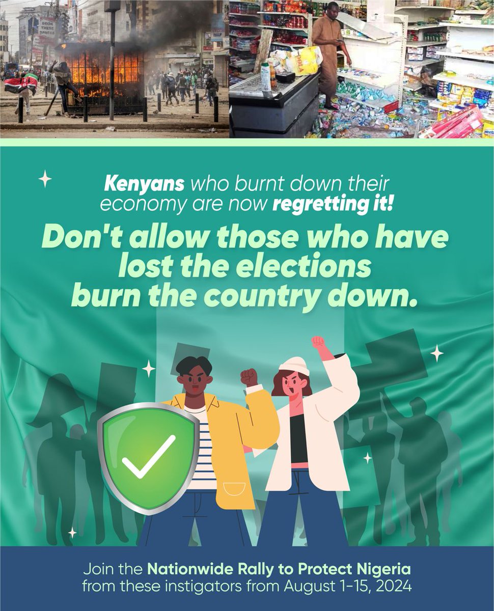Ambofkwara's tweet photo. Let's remain alert against manipulation for harmful aims. Promoting peaceful and constructive engagement, while collaborating to protect and enhance our nation, is the only positive and hopeful path to achieve a prosperous Nigeria
#DefendNigeria
#UniteforHope https://t.co/cUkApTNRjw