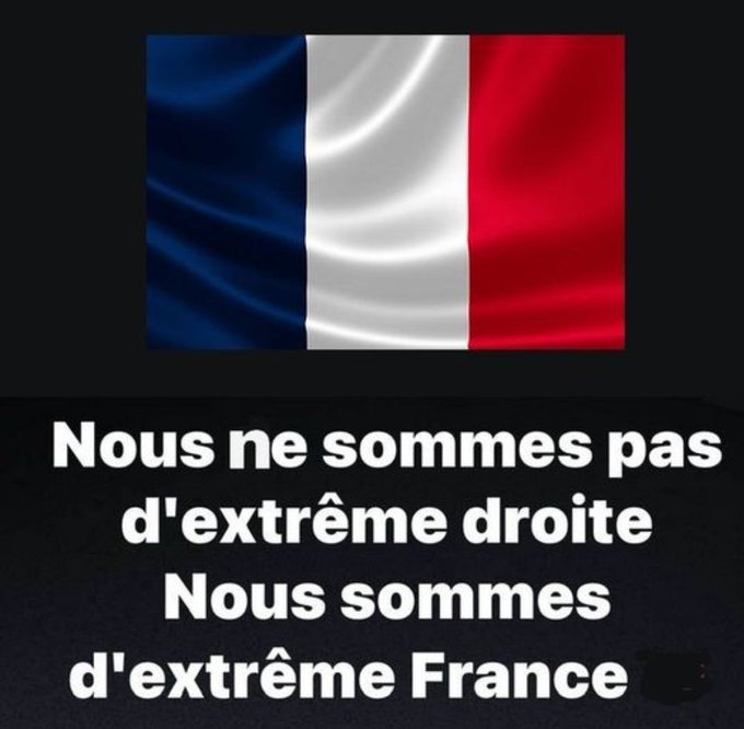 FredGaulois's tweet photo. Maintenant, dire, vive la 🇫🇷, il parait que c'est facho.
Et bien, vous savez quoi?
Je m'en fiche.
Et vive la 🇫🇷 https://t.co/bUqd696K1b