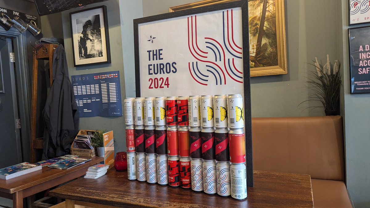 Preston, Oakwood (@preston_bar) on Twitter photo Breathes in...
... ENGERLAANNNDDD
⬜⬜🟥⬜⬜
🟥🟥🟥🟥🟥
⬜⬜🟥⬜⬜
We're showing all the coverage of tonight's Euros Final with £4 pints of <a href="/PurityBrewingCo/">Purity Brewing Co</a> and <a href="/warsteiner/">Warsteiner</a> pilsners!
Of course we've also got a fantastic lineup of English brewing friends which we're sure love! Breathes in...
... ENGERLAANNNDDD
⬜⬜🟥⬜⬜
🟥🟥🟥🟥🟥
⬜⬜🟥⬜⬜
We're showing all the coverage of tonight's Euros Final with £4 pints of <a href="/PurityBrewingCo/">Purity Brewing Co</a> and <a href="/warsteiner/">Warsteiner</a> pilsners!
Of course we've also got a fantastic lineup of English brewing friends which we're sure love!
