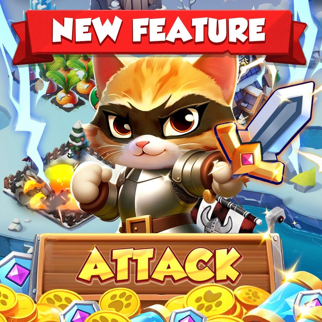 Coincrypto_game's tweet photo. 🆕 New Feature: Attack! 🆕

➡️ Play now: https://t.co/eDYlLl6Yer

Hey CoinCrypto Warriors!

📈 We're excited to introduce an action-packed new feature in CoinCrypto: Attack! ⚔️

💥 With this feature, you can now raid and attack other users' villages. Plan your strategies, break through defenses, and steal their treasures. Remember, your village can also be targeted, so make sure to have shields ready for defense.

👍 Dive into CoinCrypto, unleash your power, and conquer your opponents today!

Website: https://t.co/OIXxfOTzAO
Twitter: https://t.co/y5TIHJzTV1
Announcements: https://t.co/8ul8GMKx2B
Group Chat: https://t.co/vri9UU9WOf
Discord: https://t.co/2v0FZy6qRL

#CoinCrypto #NewFeature #Attack #RaidAndDefend #GamingCommunity #Crypto #TON #Telegram #Coinmaster
