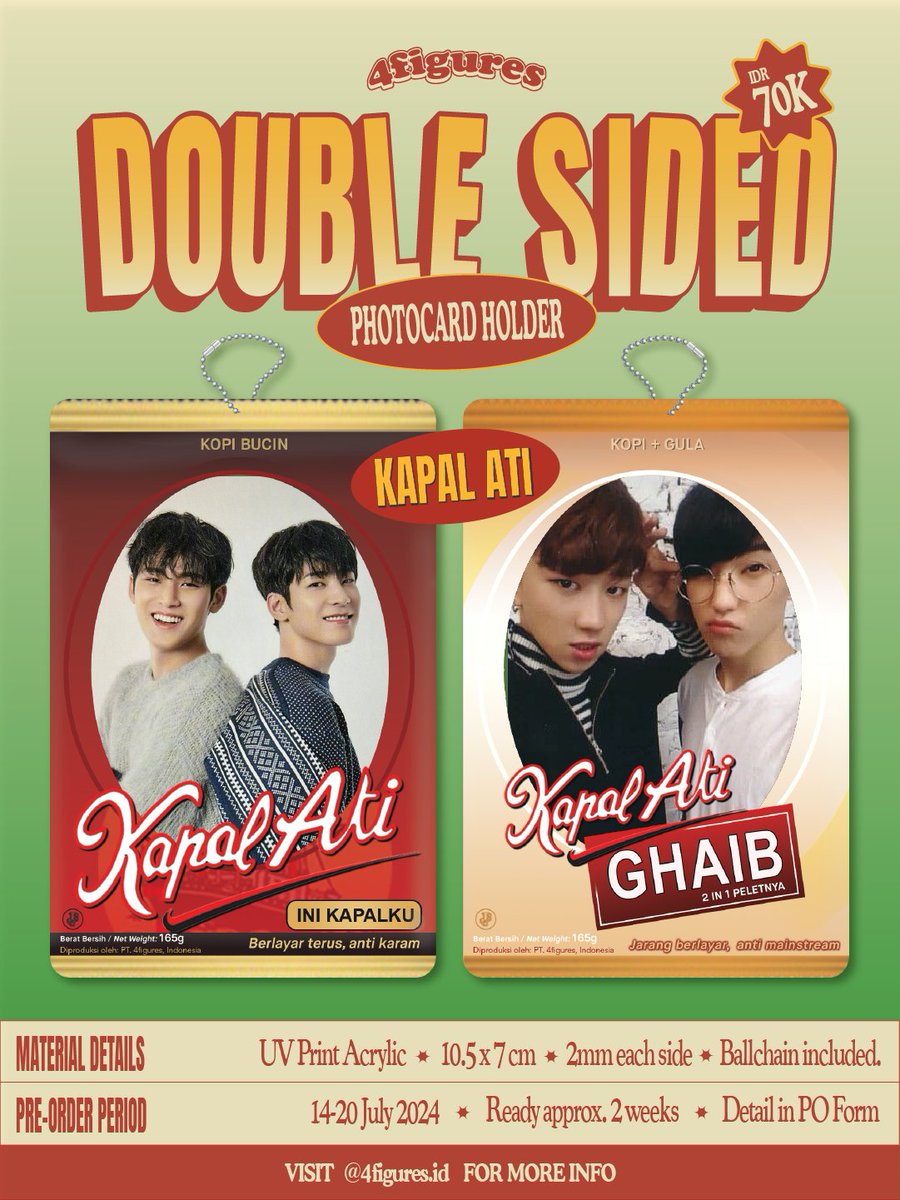 4figuresid's tweet photo. 💎SWIPE FOR MORE DETAILED DESIGN💎

📚COMICS ver. 
☕KAPAL ATI ver. 
🌶️MAESTRO ver. 
__
#FigureOutYours with #4figures https://t.co/s8ZUHBirUj