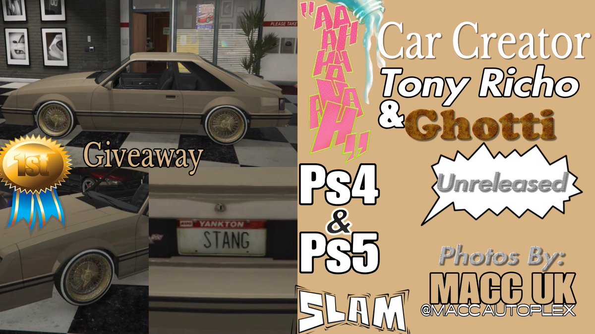 Made_Man_Yt's tweet photo. 🔥PS4 &amp; PS5 CAR DROP
🚘UNRELEASED

⏰TODAY 2-5pm 🇺🇸

After 5 pm join here⬇️ 
https://t.co/fEoZexXD1Z

📌 PS4 I’LL GLITCH YOU‼️
📌PS5 OTR
🛠️CAR CREATORS🧰 
@Richo1215
@Ghotti4
 Photos by @maccuk2 
🚨Tag, Retweet♻️ Share🔄 
Screenshot 📸

✏️ Drop your 🆔 OR Join Discord https://t.co/MJnOom3WLc