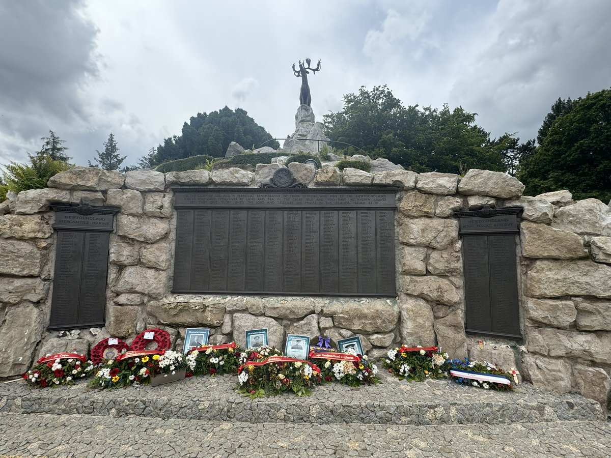 epahistory's tweet photo. Newfoundland Memorial https://t.co/mwTFXtj5ak