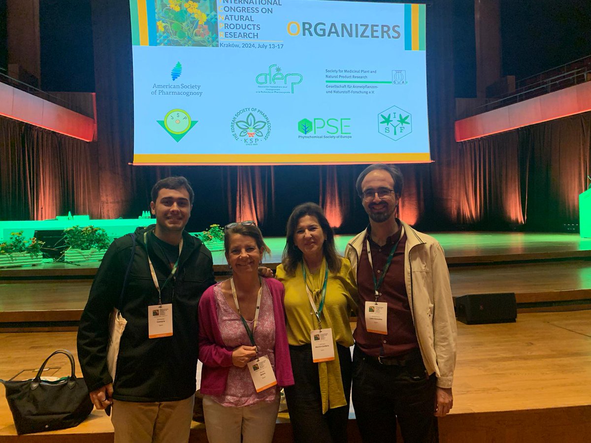 leonfarma's tweet photo. International Congress on Natural Product Research 2024 #ICNPR #Krakow #fafarsevilla https://t.co/e4XIT8zo45