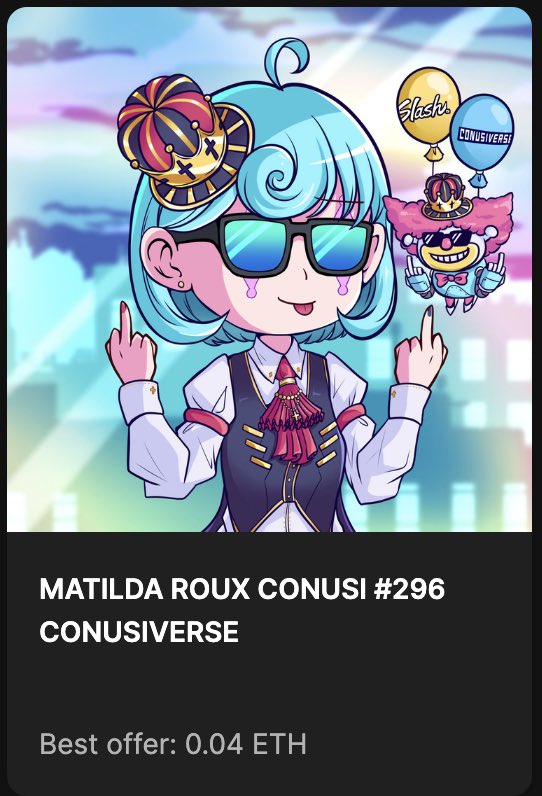 kasoutaro_'s tweet photo. ヤッター買えたー🥳🥳
🖕⌐◨-◨🖕
#conusi https://t.co/Y0x5zwGxDK