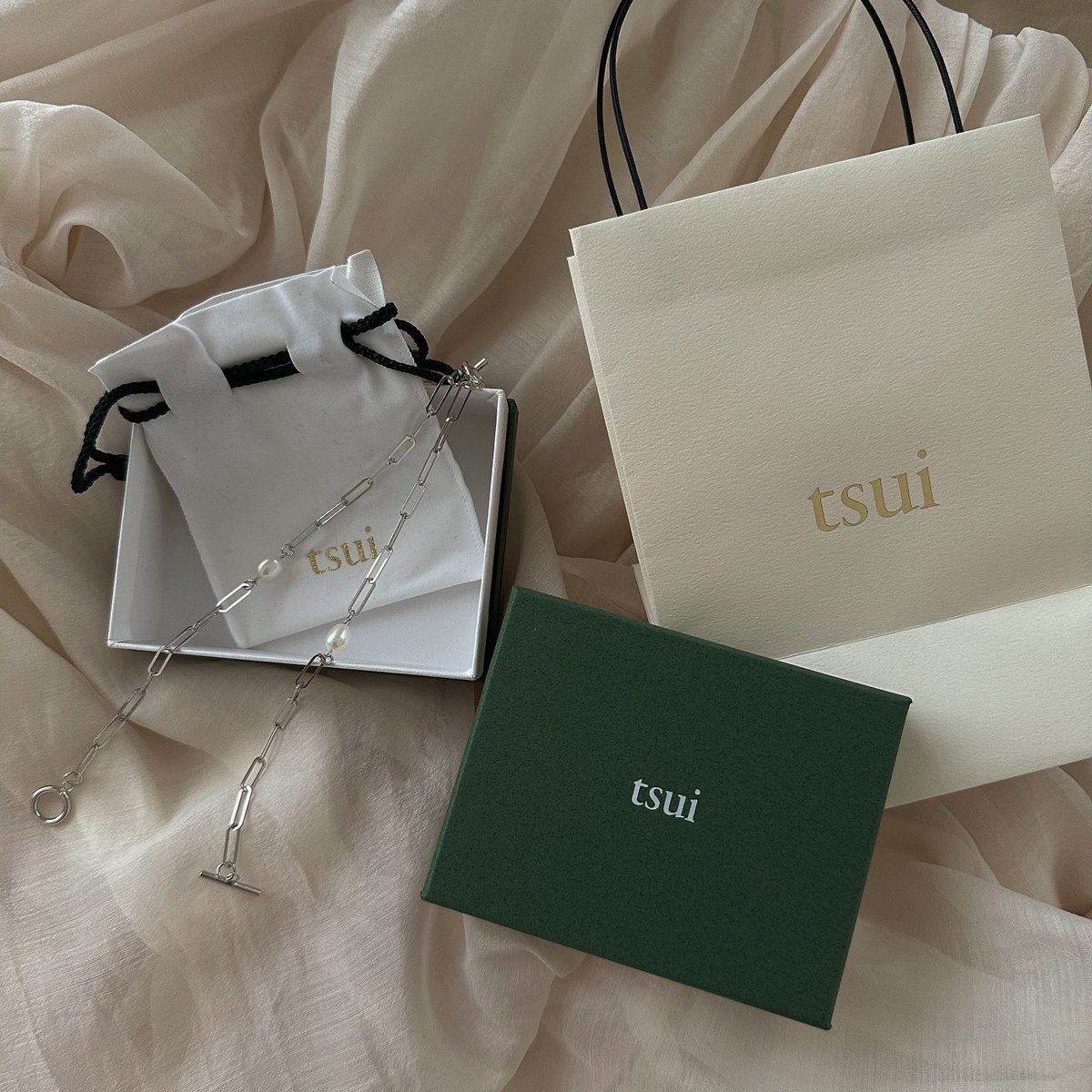 GIFT WRAPPING SET ギフトラッピングセット tsuiのブランドカラーを 