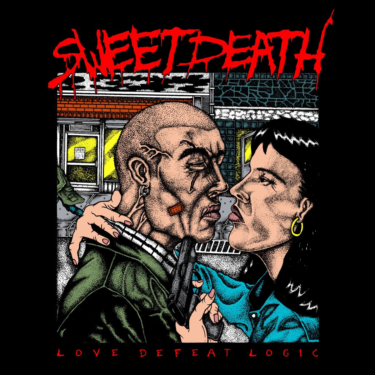 🩸Released on Pre Order🩸
“SWEET DEATH” T-Shirt
.
Love Defeat Logic
Artist Series 002 : Endlessvile
.
-Stitch Supply Heavy Weight with Plastisol Ink
-IDR : 185.000 Include Poster and Stickers
- More info dm or check instagram @lovedefeatlogic ❤️
