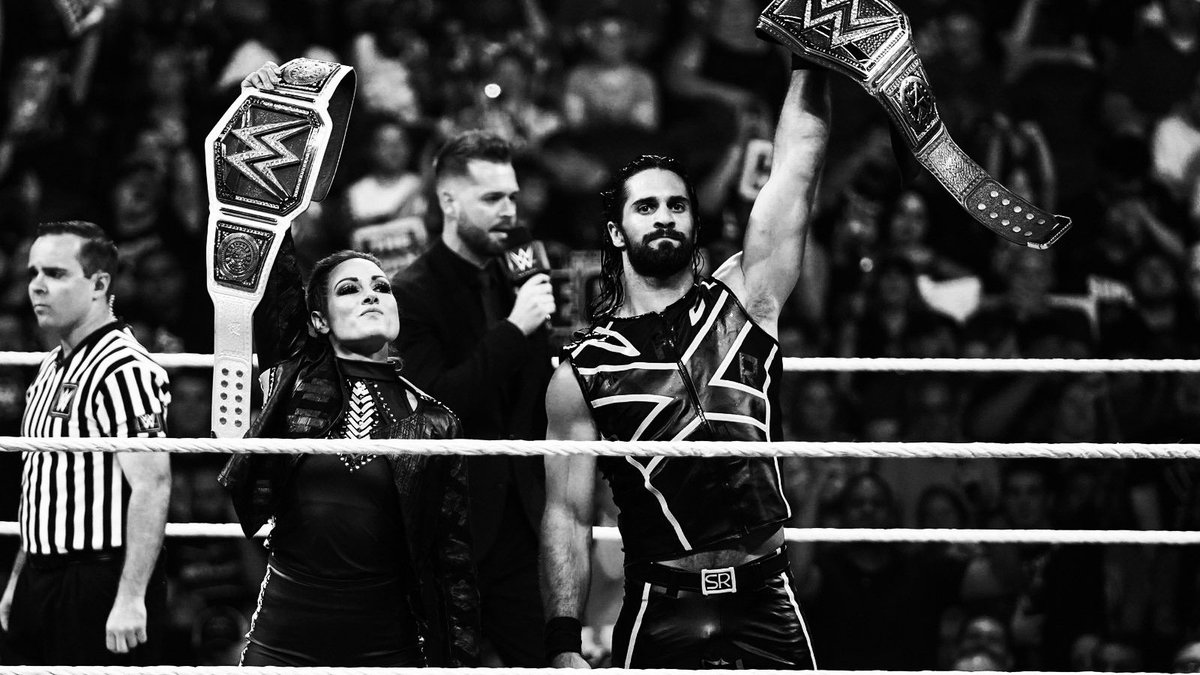 DeadlyAngelo97's tweet image. 👑👑
🐐🐐

#BeckyLynch #SethRollins
#WWEExtremeRules 2019