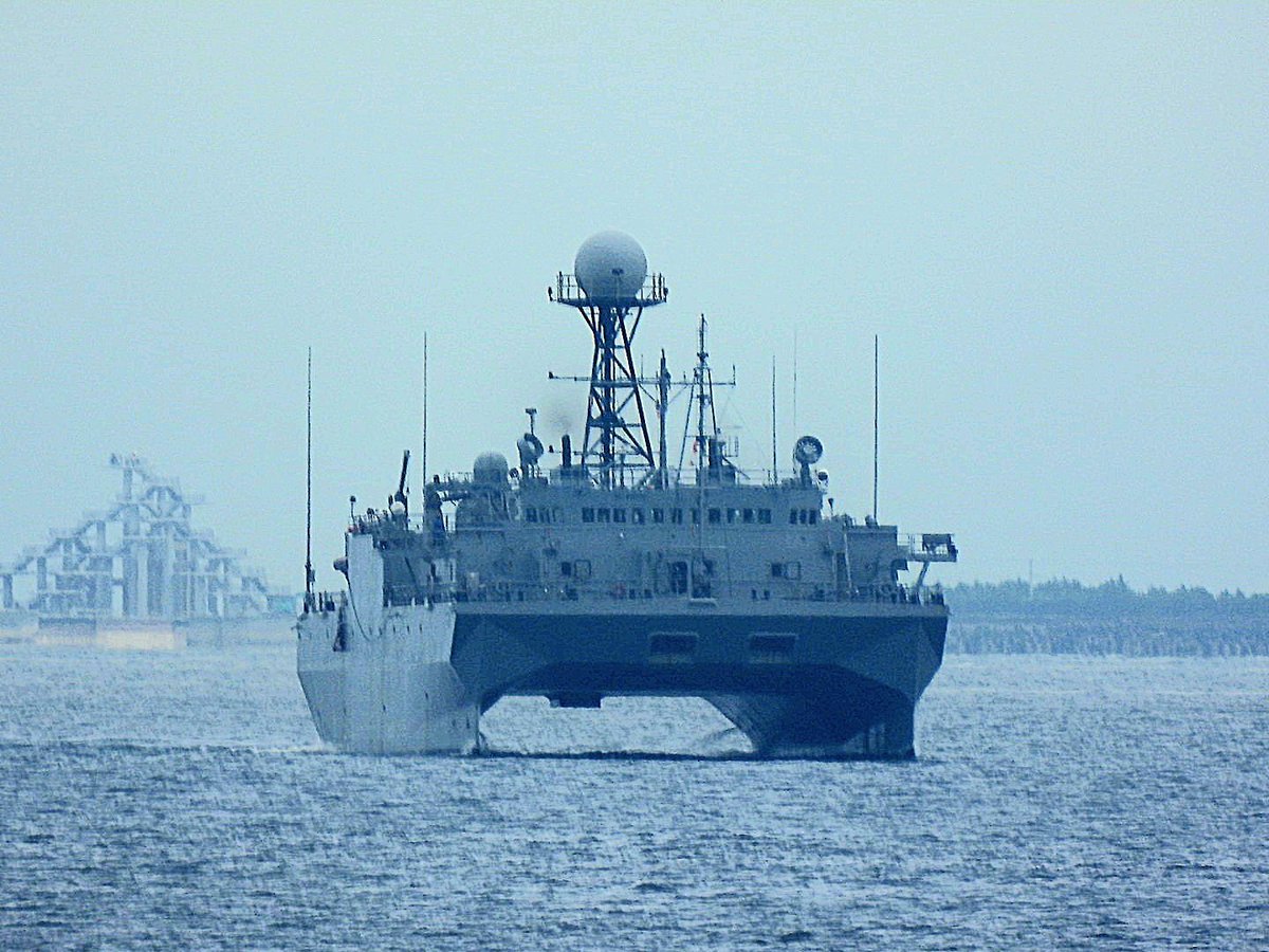 WarshipCam's tweet photo. USNS Able (T-AGOS-20) Victorious-class oceanographic survey ship leaving Yokohama, Japan - July 14, 2024 #tagos20 #usnsable

SRC: TW-@MICHIYAM https://t.co/SefnfOMDsy