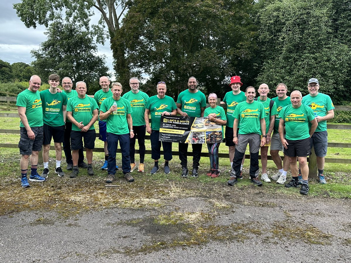 PipesHikes's tweet photo. Lunch break at the half way stage for the team on Pats marathon charity walk for @LNAACT All still going strong, well, still going at least…

Donate to the team https://t.co/z1gzMVyILp

Follow the second half progress at https://t.co/hjj7ehxVbd https://t.co/MjOUhj5sV7
