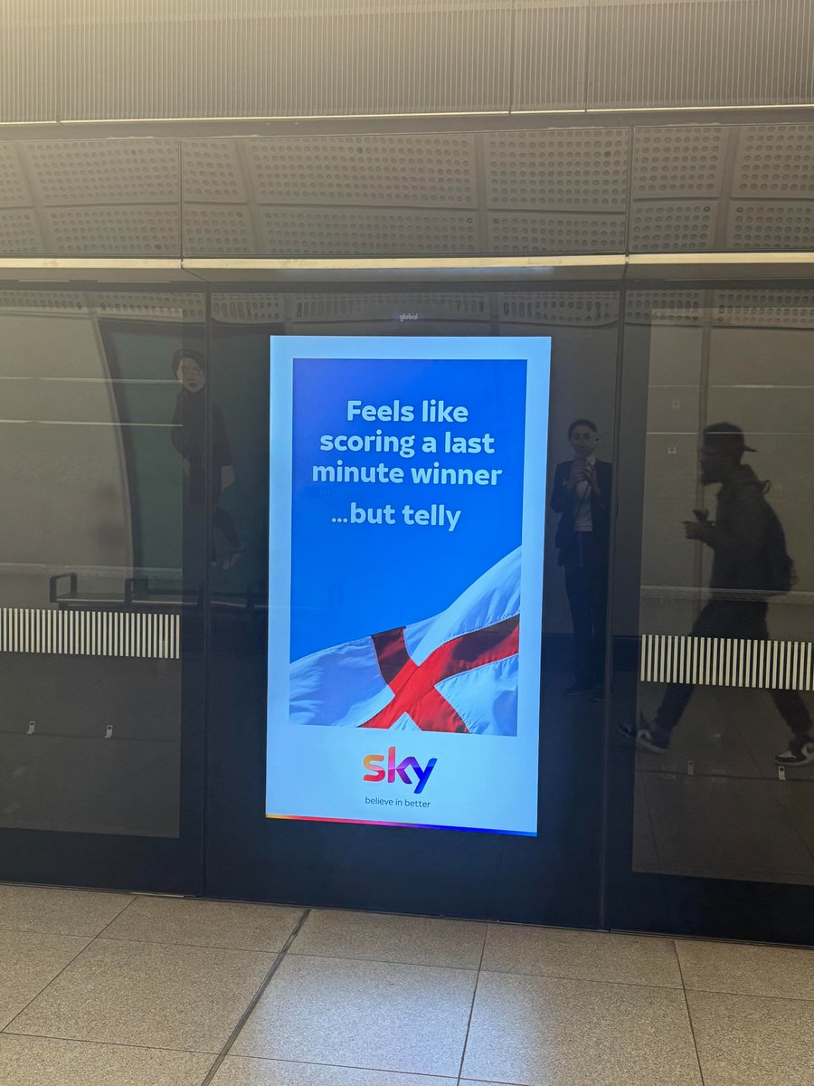 FlowCityHQ's tweet photo. Football fans, tonight's the night! ⚽️ England 🏴 vs. Spain 🇪🇸 in the #Euro final. Spain aims for their 4th title, while England seeks their 1st. https://t.co/AlP3B3E9et's digital posters are ready to connect you with your audience! Who's excited? 🙌 #Euro2024 #FlowCity https://t.co/1dDN2IBo4P