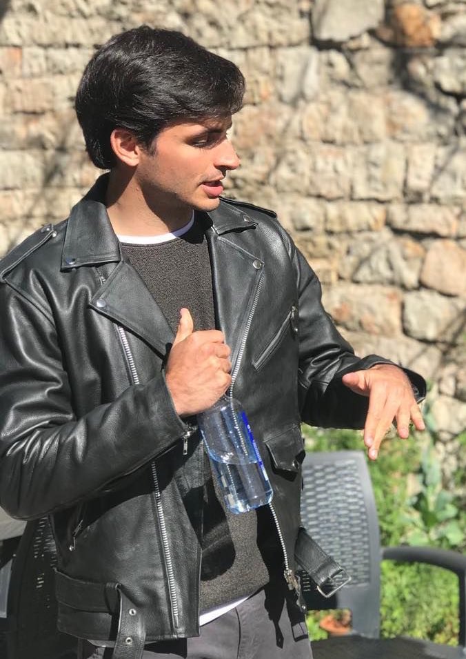 the leather jacket 😩