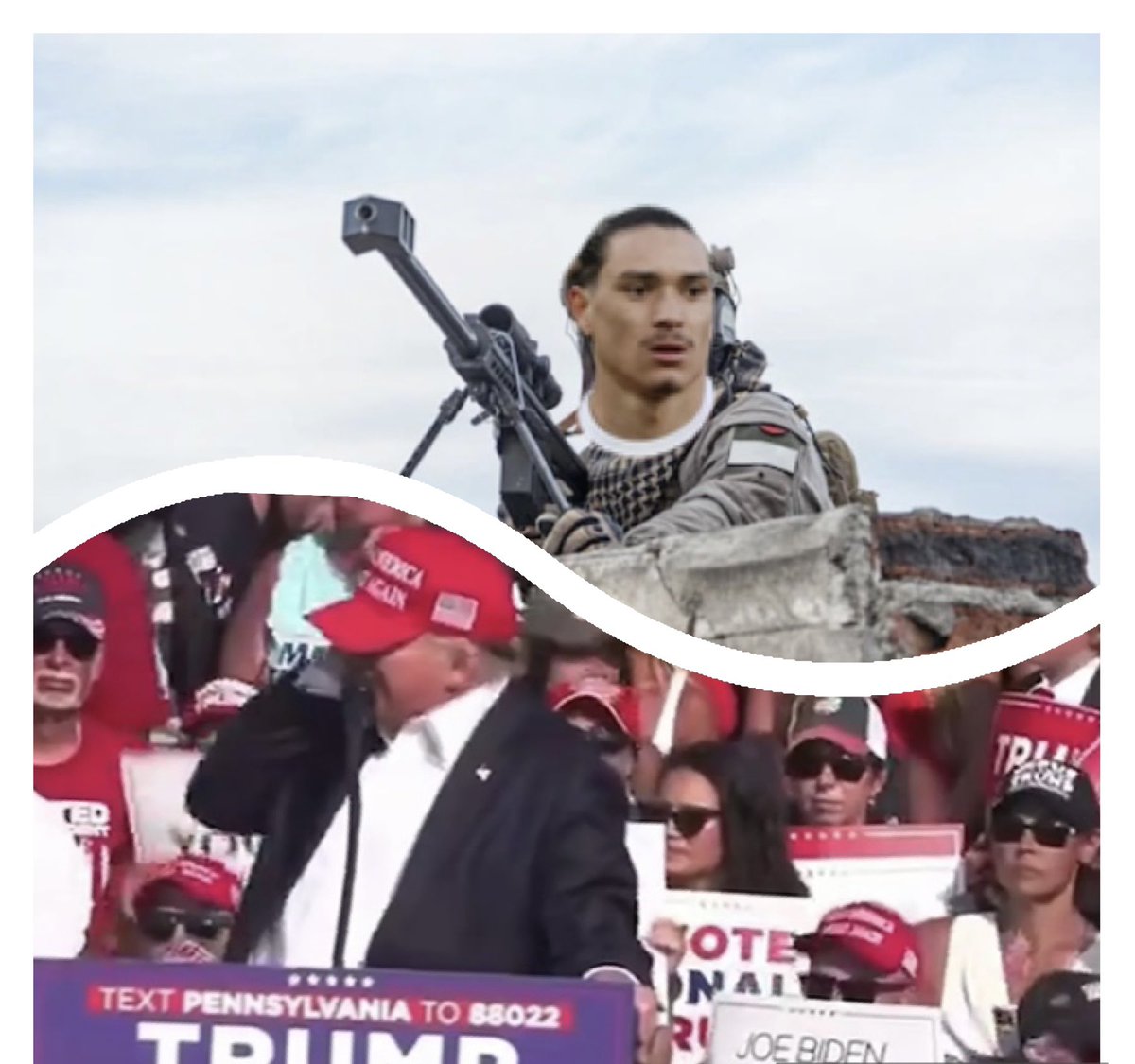 Trump Shooter Identified! 
#Trump2024 #TRUMPASSASSINATION #Nunez