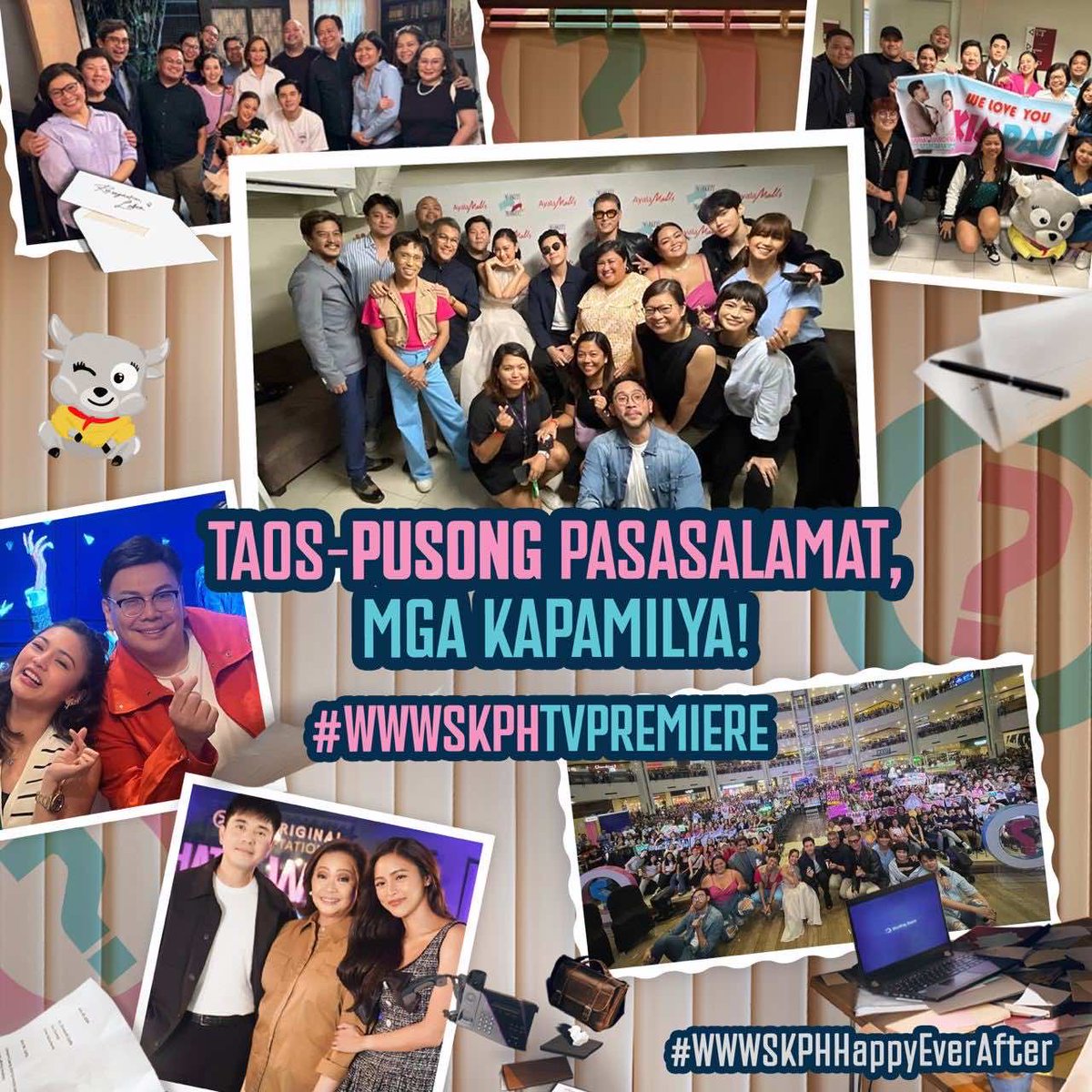 DreamscapePH's tweet photo. Mula sa lahat ng bumubuo ng Viu Original Adaptation #WhatsWrongWithSecretaryKimPH, TAOS-PUSONG PASASALAMAT sa inyong walang sawang pagmamahal at pagsuporta gabi-gabi!
Hanggang sa muli, mga Kapamilya!
BMC and Secretary Kim now signing off 🩷🩵 #WWWSKPHHappyEverAfter https://t.co/pd7HoMusXy