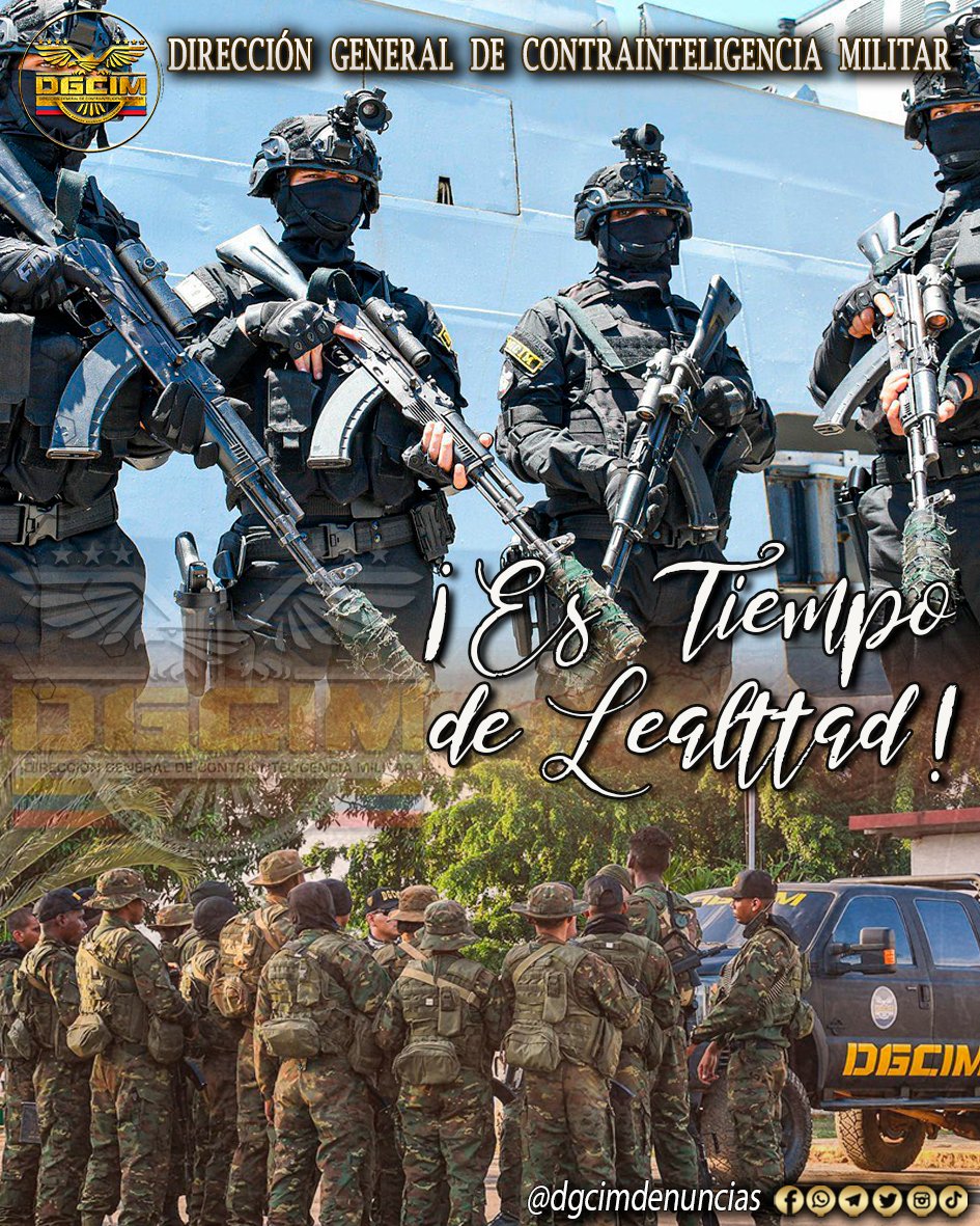 ¡Es Tiempo de Lealtad! 
#DGCIM