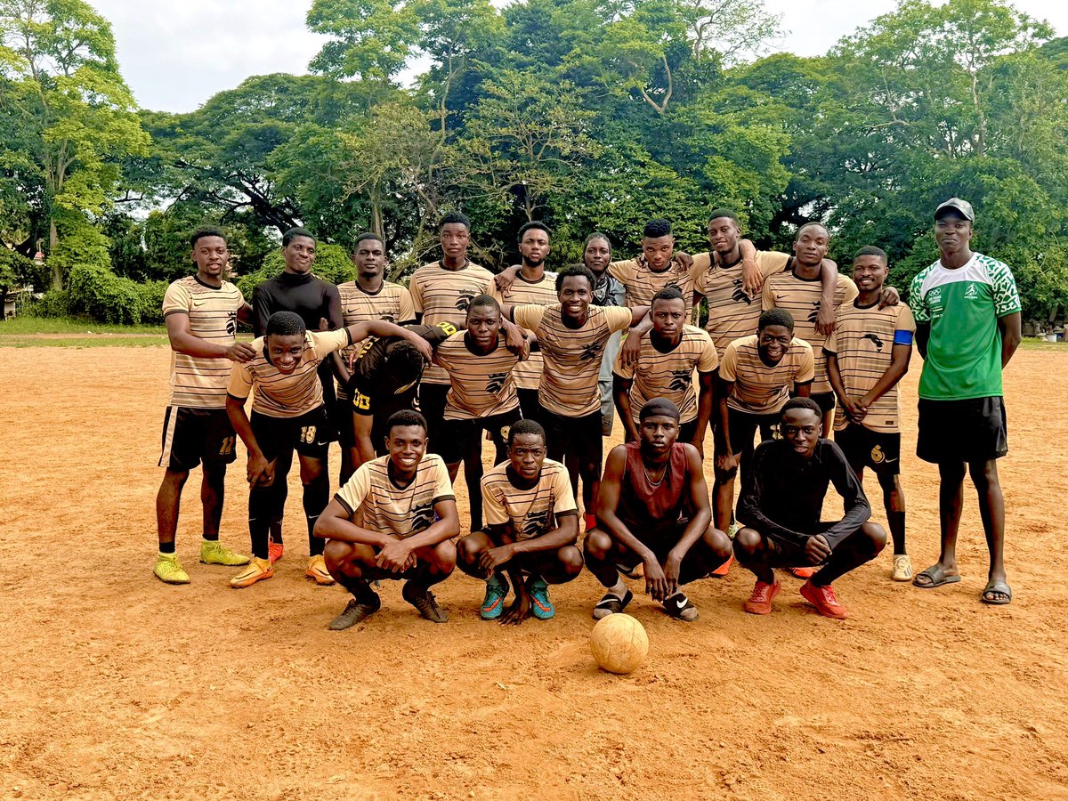 ZikHallUI's tweet photo. Also yesterdsy, as part of the freshers’ welcome, there was a novelty match between the fresh students and the Baluba Lions.
The game ended in a 5-2 win for the Baluba Lions after the freshmen took an early 2-0 lead.
#NoveltyMatch
#Zikism
#Fresherswelcome https://t.co/Kk5Kgmjhhr