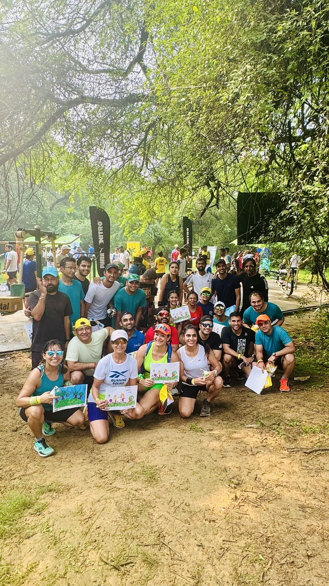 defaultrunner's tweet photo. Sanjay Van trail at the DRG annual event. Exemplary execution, DRG ! Just wish the weather Gods were kinder - it was brutal out there ! 90 percent humidity or more. #running #runnergirl #runwithreeti #tribegoals #SundayMorning https://t.co/q6nXzBKMDP