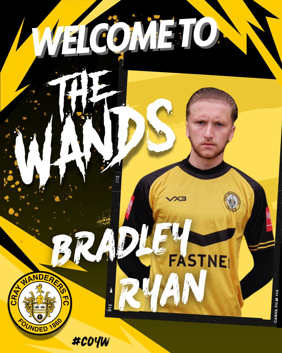 OfficialWands's tweet image. SIGNED!✍🏽

WELCOME TO THE WANDS : Bradley Ryan

A wunderkind in the game! Bradley brings an unmatched talent and hype ☄️

Everyone at the oldest club in London welcomes Bradley and we look forward to seeing him in the famous amber &amp;amp; black 🟡⚫️

#COYW