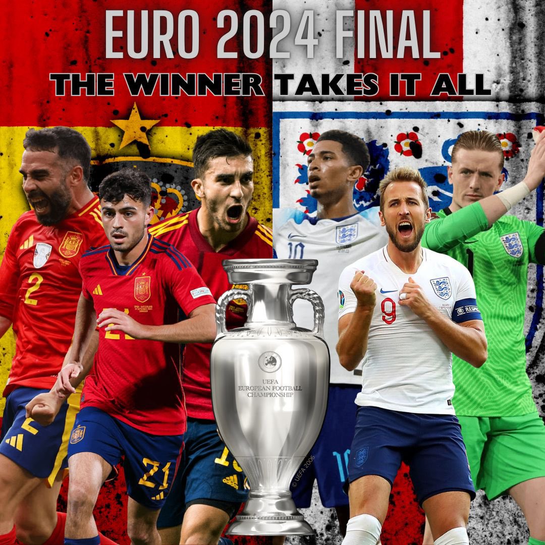 HLDivisionsport's tweet photo. What are everyone’s predictions for today? #EURO2024 #England #EnglandSpain #Euro #football #predictions https://t.co/2CKvwIxYjp