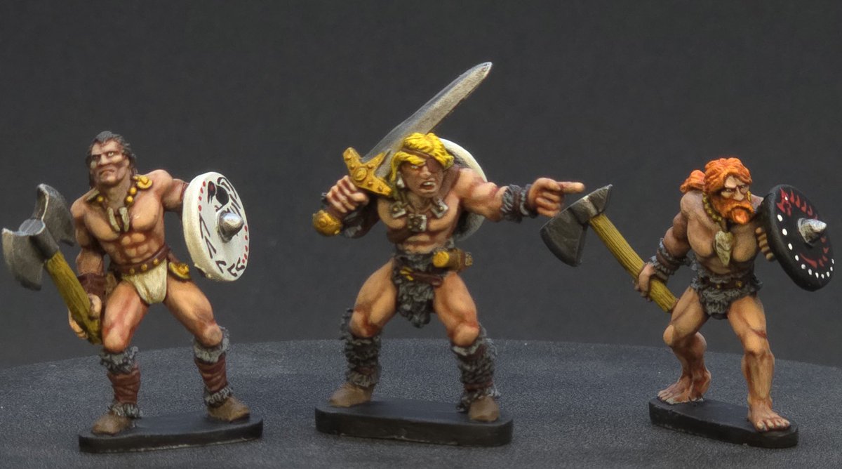 PaintsPirate's tweet photo. ##miniaturepainting #grenadier #barbarian #Copplestone https://t.co/2VP7GveSY0