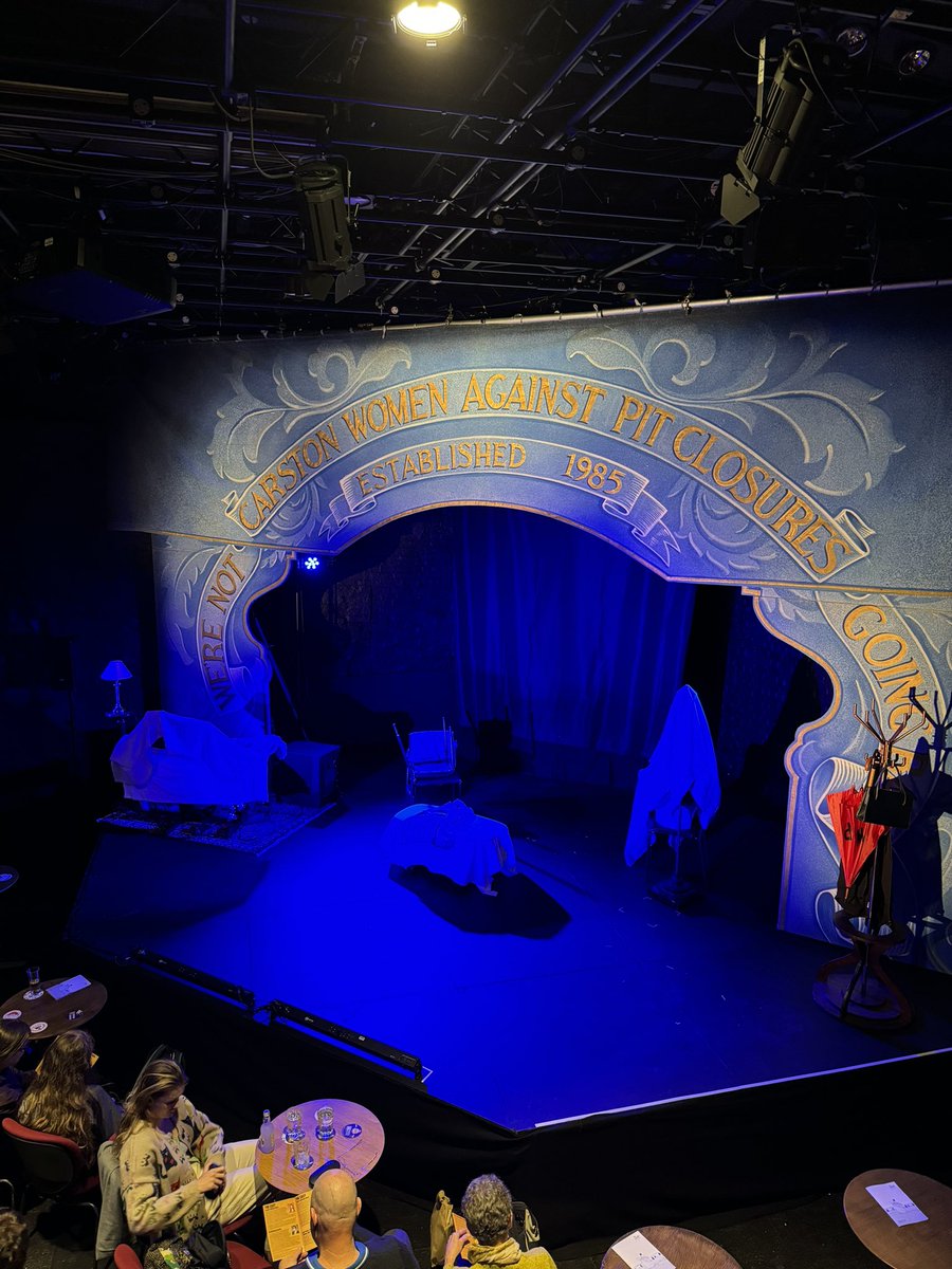 Perfect rainy Sunday afternoon entertainment <a href="/LiveTheatre/">Live Theatre</a> with <a href="/redladder/">Red Ladder</a> We’re Not Going Back 🙌