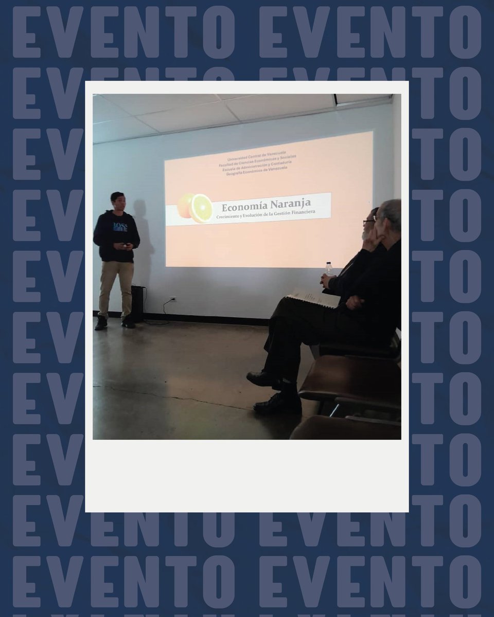 El pasado 11 de Julio se llevó a cabo el encuentro de geografía  económica, siendo una excelente oportunidad para aprender de expertos en la materia y reflexionar sobre la importancia de la relación de nuestras carreras con la #Geografía Económica en el mundo actual. 

#UCV #EAC