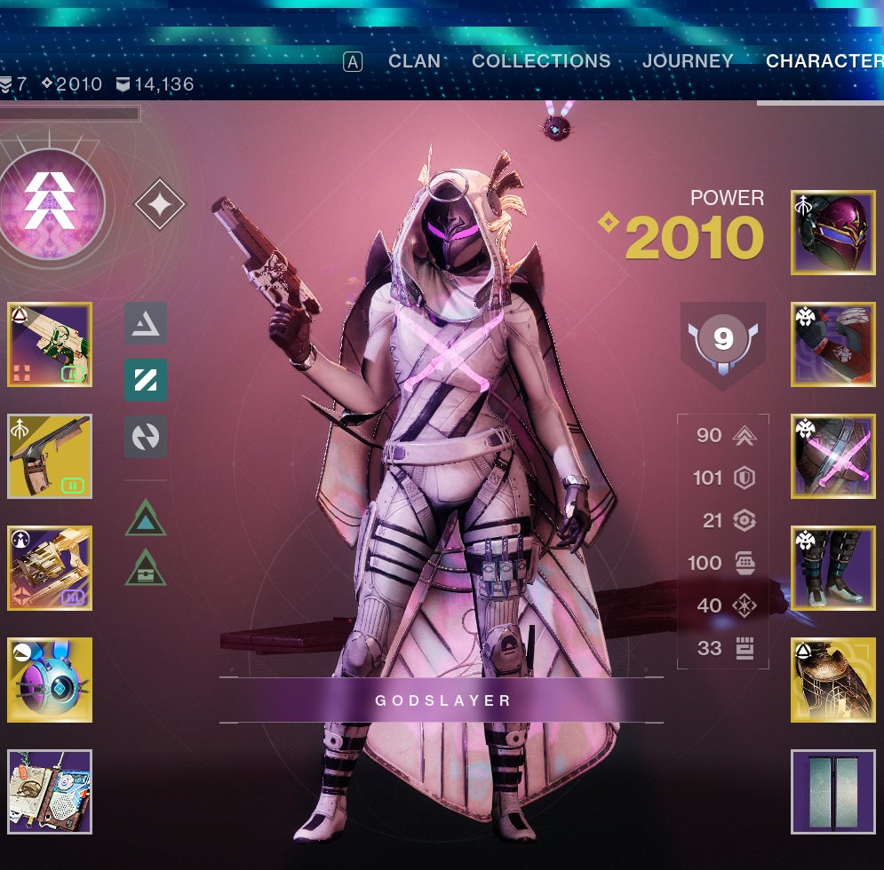 TheBuildHubGG's tweet photo. SAY GOODBYE TO COMBINATION BLOW

BUILD VIDEO: https://t.co/0ZlRZeDNnv
Discord Inv: https://t.co/41dAIY4pEO

Cloak:
Spirit of Inmost Light
Spirit of The Gyrfalcon

Artifact perks:
Unstoppable Sidearm
Winning Hand
Elemental Siphon
Threaded Blast
Void Hegemony
Radiant Orbs
Galvanic Armor
Expanding Abyss
Shieldcrush