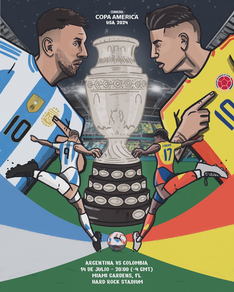 CopaAmerica's tweet photo. H O Y 😍 https://t.co/F6qu1LoQpH