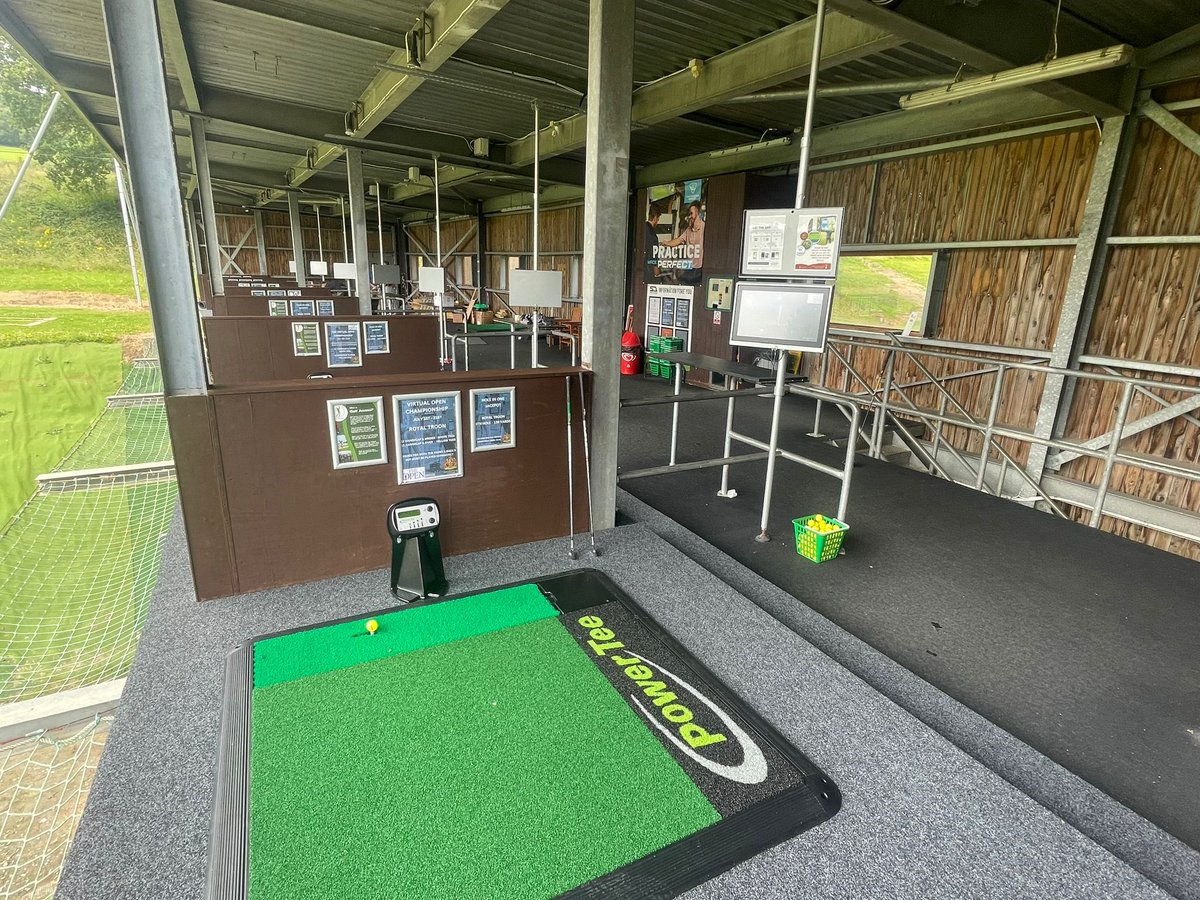 <a href="/GloucesterGolfC/">Gloucester Golf Club</a>  A fantastic new addition to our top tier of the driving range with <a href="/powerteegolf/">Power Tee</a> now installed, the bottom tier will also be installed next week so pre booking is essential as we now have a very busy driving range with <a href="/Toptracer/">Toptracer</a> already being very popular.