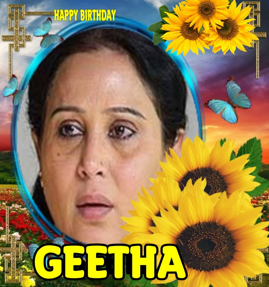 9Parvathy's tweet photo. Happy Birthday Geetha
#parvathyvasanthakumar 
#HBDGeetha
#geethabirthday
#geetha https://t.co/Sgfznfd94u