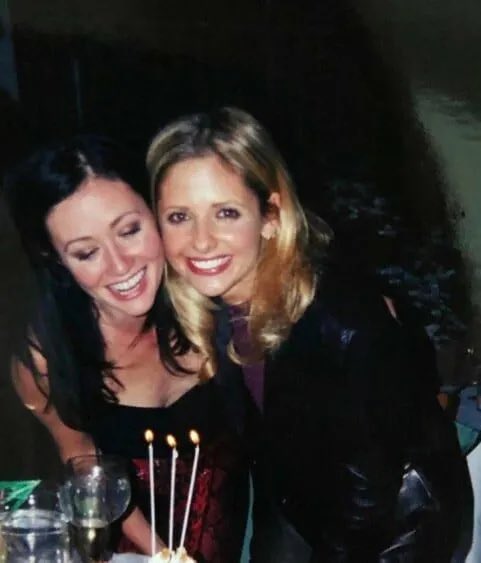 buffys's tweet photo. rest in peace, shannon doherty. https://t.co/6jAnlOPwo1